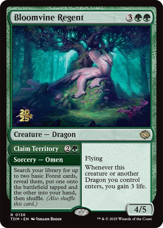 Bloomvine Regent [Tarkir: Dragonstorm Prerelease Cards] | Exor Games Truro