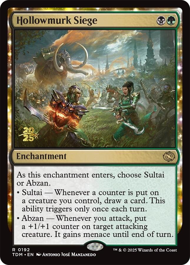 Hollowmurk Siege [Tarkir: Dragonstorm Prerelease Promos] | Exor Games Truro
