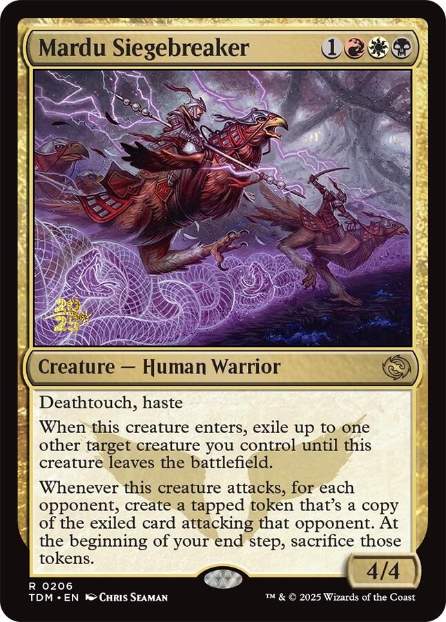Mardu Siegebreaker [Tarkir: Dragonstorm Prerelease Promos] | Exor Games Truro
