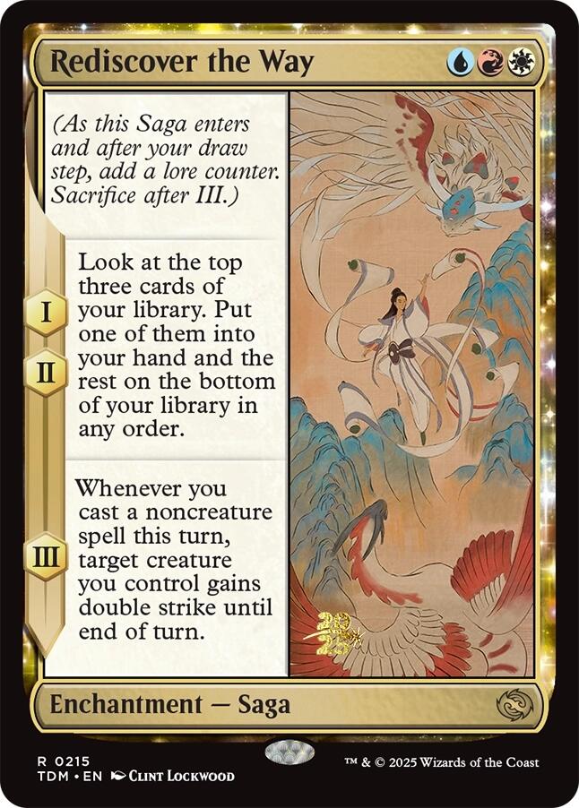 Rediscover the Way [Tarkir: Dragonstorm Prerelease Promos] | Exor Games Truro