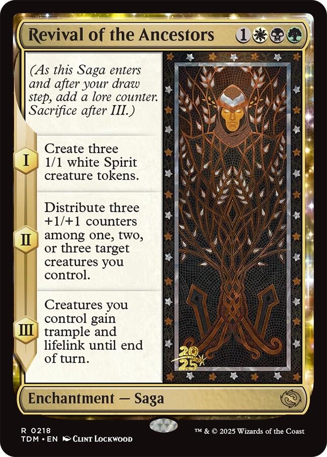 Revival of the Ancestors [Tarkir: Dragonstorm Prerelease Promos] | Exor Games Truro
