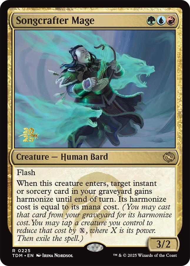 Songcrafter Mage [Tarkir: Dragonstorm Prerelease Promos] | Exor Games Truro