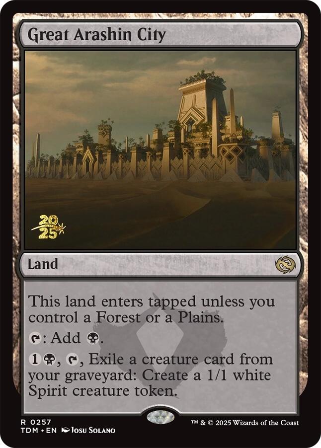 Great Arashin City [Tarkir: Dragonstorm Prerelease Promos] | Exor Games Truro