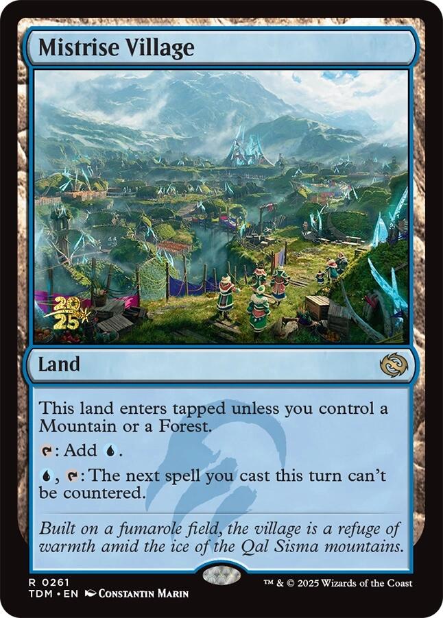 Mistrise Village [Tarkir: Dragonstorm Prerelease Promos] | Exor Games Truro