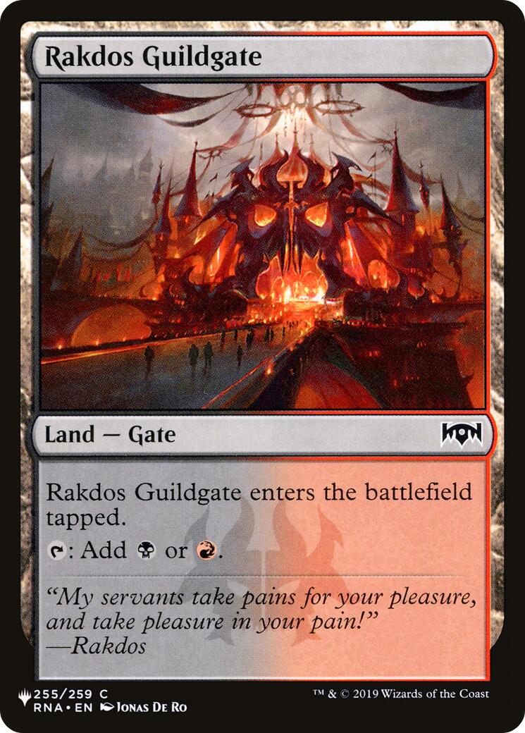 Rakdos Guildgate [The List] | Exor Games Truro