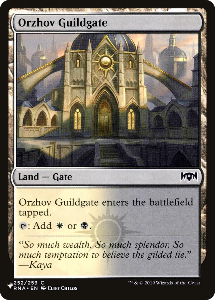 Orzhov Guildgate [The List] | Exor Games Truro