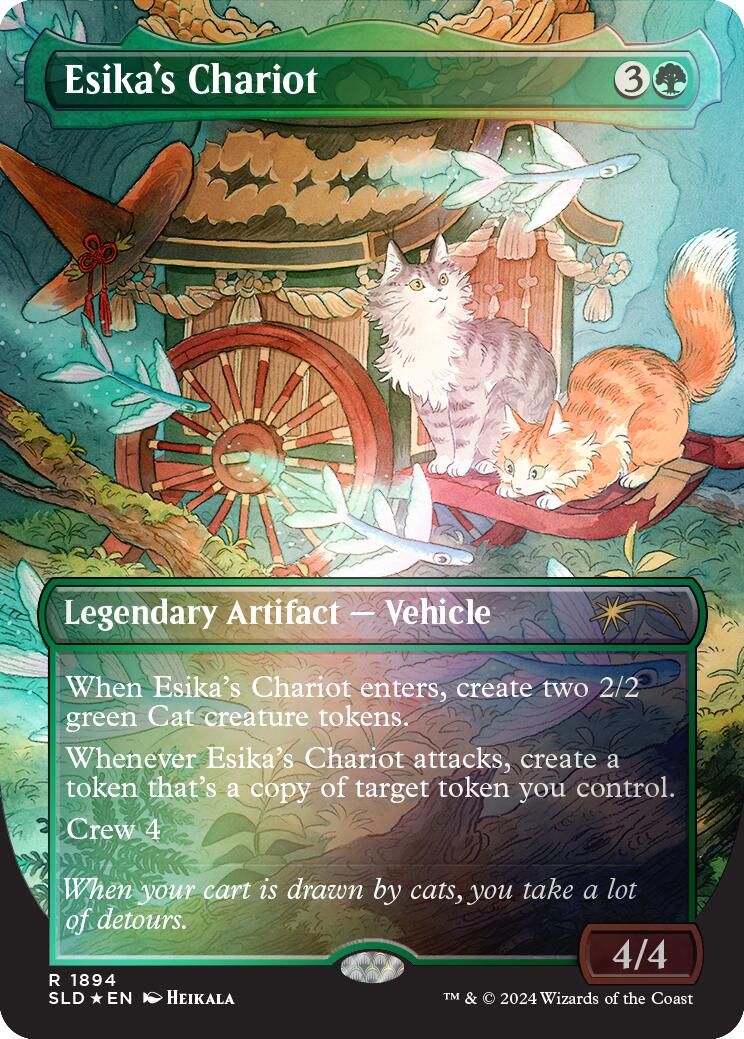 Esika's Chariot (Rainbow Foil) [Secret Lair Drop Series] | Exor Games Truro