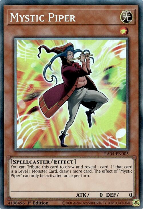 Mystic Piper [RA04-EN005] Prismatic Collector's Rare | Exor Games Truro