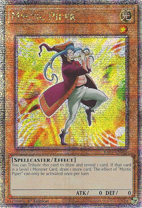 Mystic Piper [RA04-EN005] Quarter Century Secret Rare | Exor Games Truro