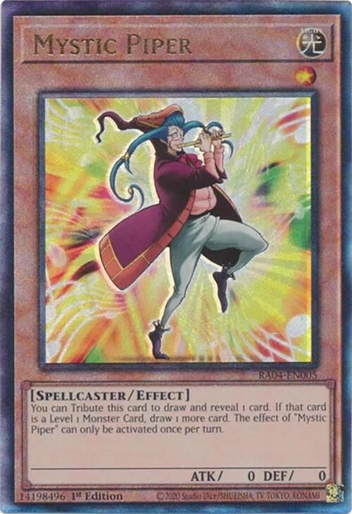 Mystic Piper [RA04-EN005] Prismatic Ultimate Rare | Exor Games Truro