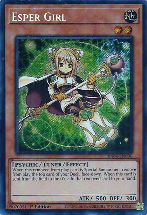 Esper Girl [RA04-EN006] Secret Rare | Exor Games Truro