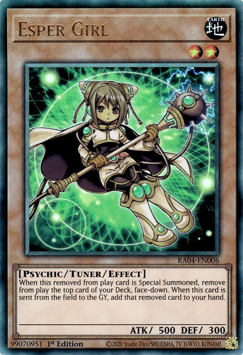 Esper Girl [RA04-EN006] Prismatic Ultimate Rare | Exor Games Truro