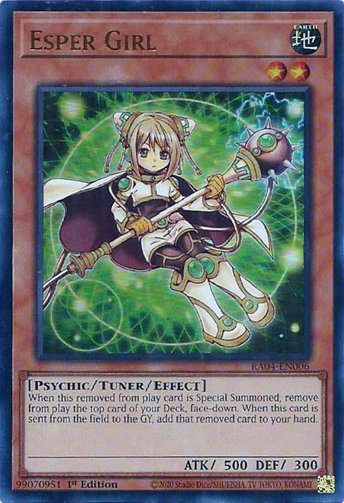 Esper Girl [RA04-EN006] Ultra Rare | Exor Games Truro