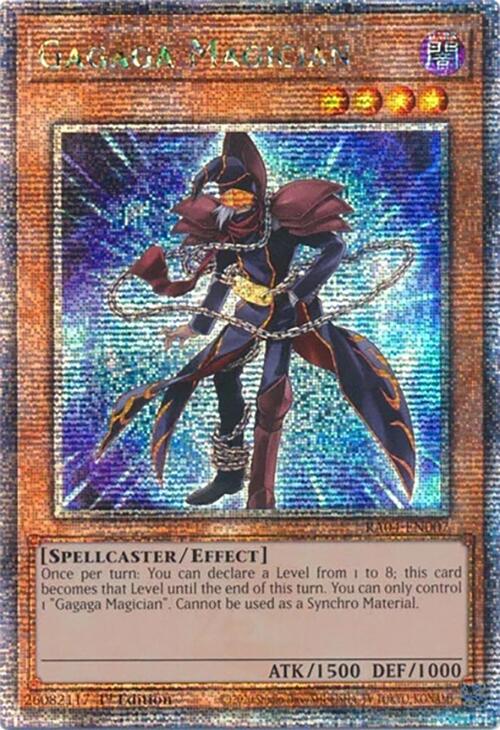 Gagaga Magician [RA04-EN007] Quarter Century Secret Rare | Exor Games Truro