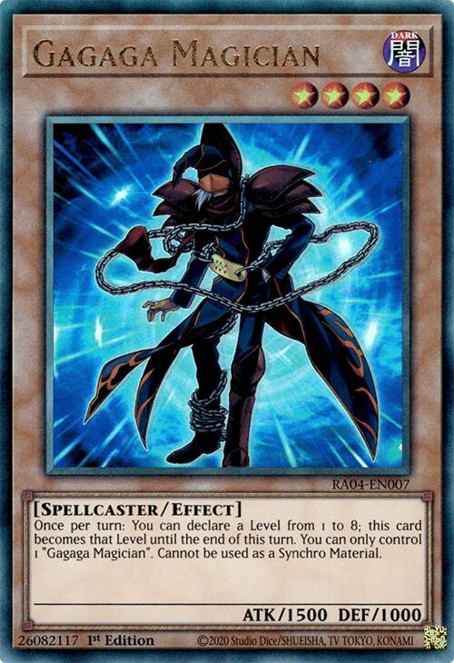Gagaga Magician [RA04-EN007] Prismatic Ultimate Rare | Exor Games Truro