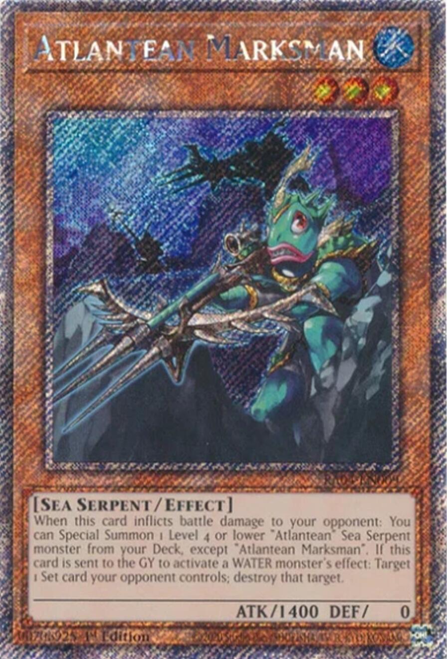 Atlantean Marksman [RA04-EN009] Platinum Secret Rare | Exor Games Truro