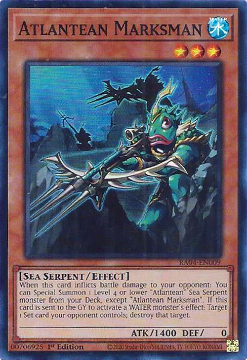 Atlantean Marksman [RA04-EN009] Super Rare | Exor Games Truro