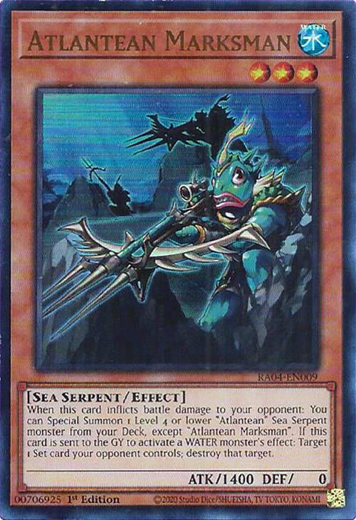 Atlantean Marksman [RA04-EN009] Ultra Rare | Exor Games Truro
