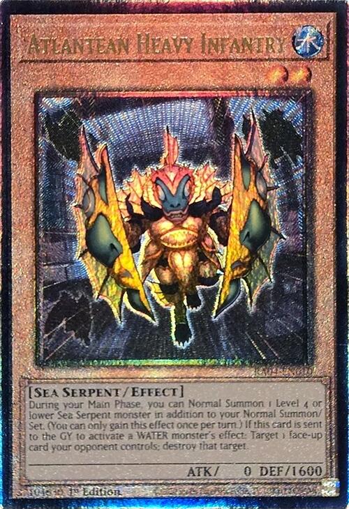 Atlantean Heavy Infantry [RA04-EN010] Prismatic Ultimate Rare | Exor Games Truro