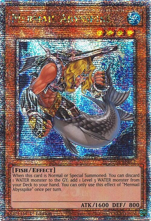 Mermail Abysspike [RA04-EN012] Quarter Century Secret Rare | Exor Games Truro