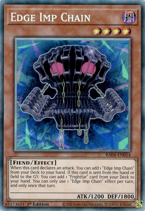 Edge Imp Chain [RA04-EN014] Prismatic Collector's Rare | Exor Games Truro