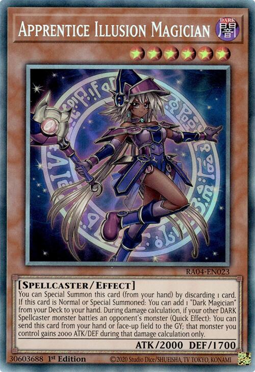 Apprentice Illusion Magician [RA04-EN023] Prismatic Collector's Rare | Exor Games Truro