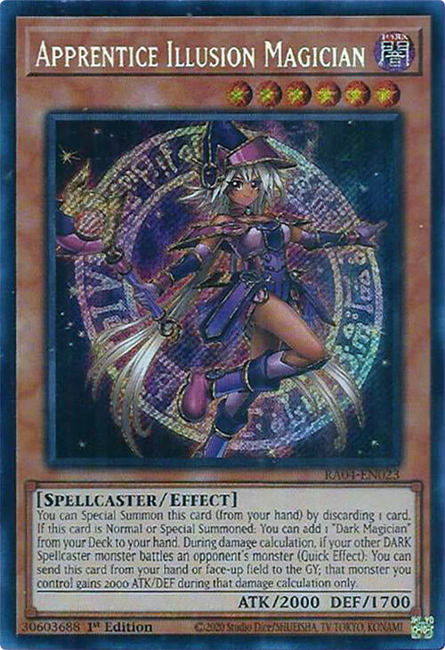 Apprentice Illusion Magician [RA04-EN023] Secret Rare | Exor Games Truro
