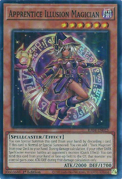 Apprentice Illusion Magician [RA04-EN023] Super Rare | Exor Games Truro