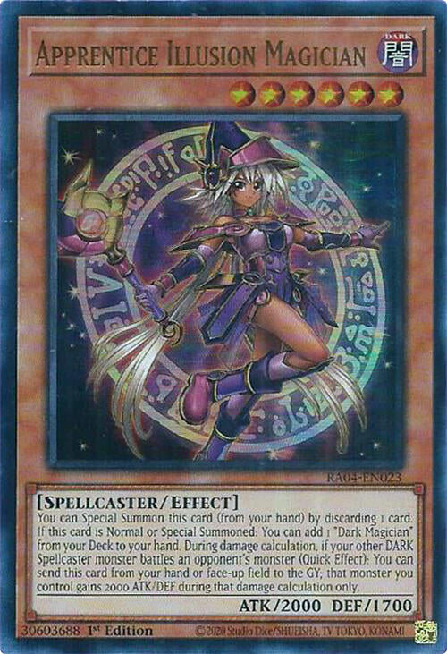 Apprentice Illusion Magician [RA04-EN023] Ultra Rare | Exor Games Truro