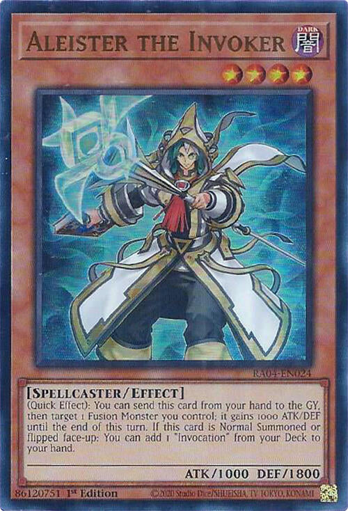 Aleister the Invoker (Alternate Art) [RA04-EN024] Ultra Rare | Exor Games Truro