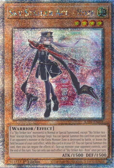 Sky Striker Ace - Roze [RA04-EN031] Quarter Century Secret Rare | Exor Games Truro