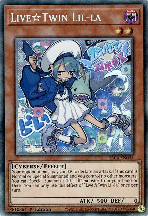 LiveTwin Lil-la [RA04-EN036] Prismatic Collector's Rare | Exor Games Truro