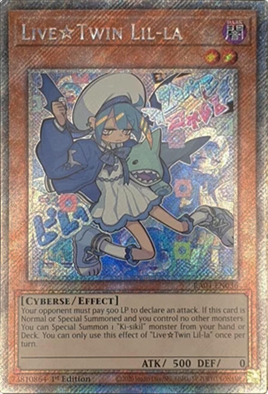 LiveTwin Lil-la [RA04-EN036] Platinum Secret Rare | Exor Games Truro