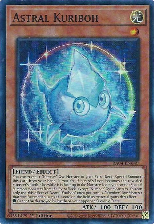 Astral Kuriboh [RA04-EN040] Super Rare | Exor Games Truro
