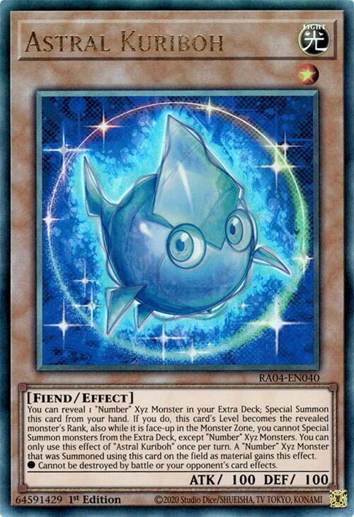 Astral Kuriboh [RA04-EN040] Prismatic Ultimate Rare | Exor Games Truro