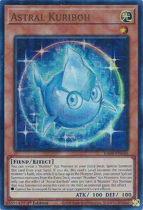 Astral Kuriboh [RA04-EN040] Ultra Rare | Exor Games Truro