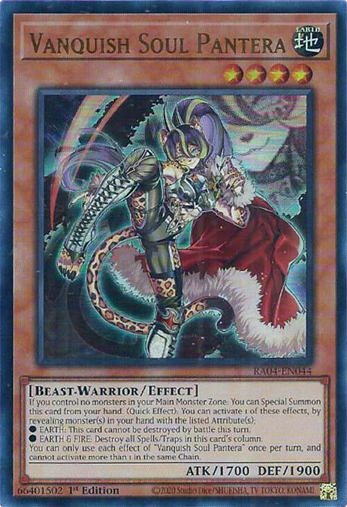 Vanquish Soul Pantera [RA04-EN044] Ultra Rare | Exor Games Truro