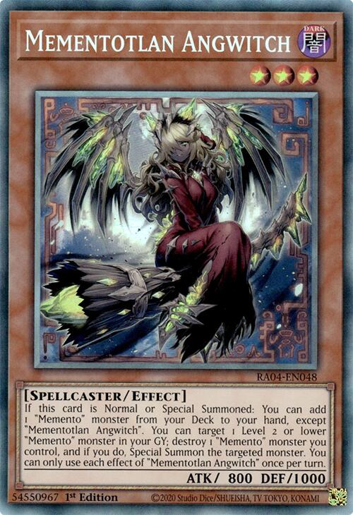 Mementotlan Angwitch [RA04-EN048] Prismatic Collector's Rare | Exor Games Truro