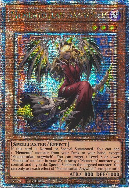 Mementotlan Angwitch [RA04-EN048] Quarter Century Secret Rare | Exor Games Truro
