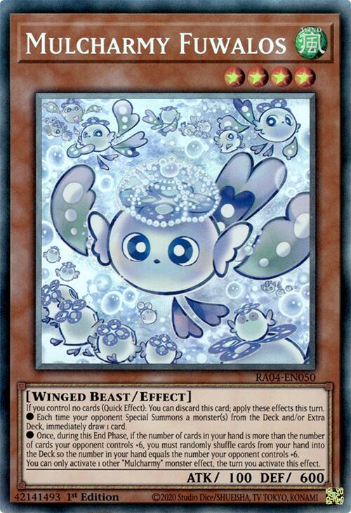 Mulcharmy Fuwalos [RA04-EN050] Prismatic Collector's Rare | Exor Games Truro