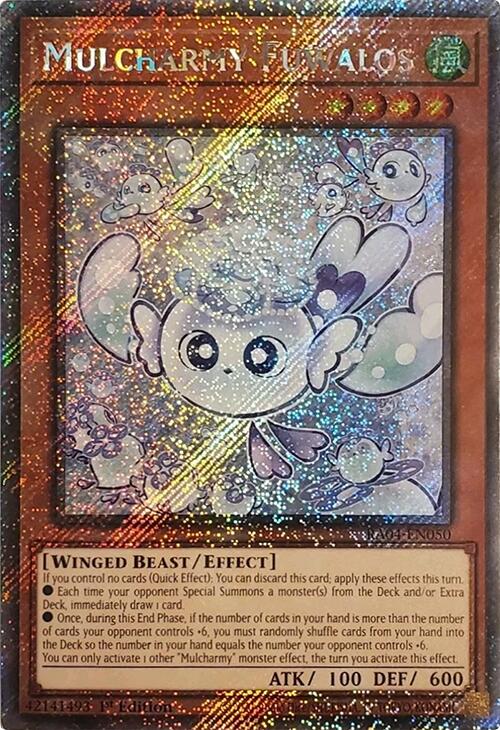 Mulcharmy Fuwalos [RA04-EN050] Platinum Secret Rare | Exor Games Truro