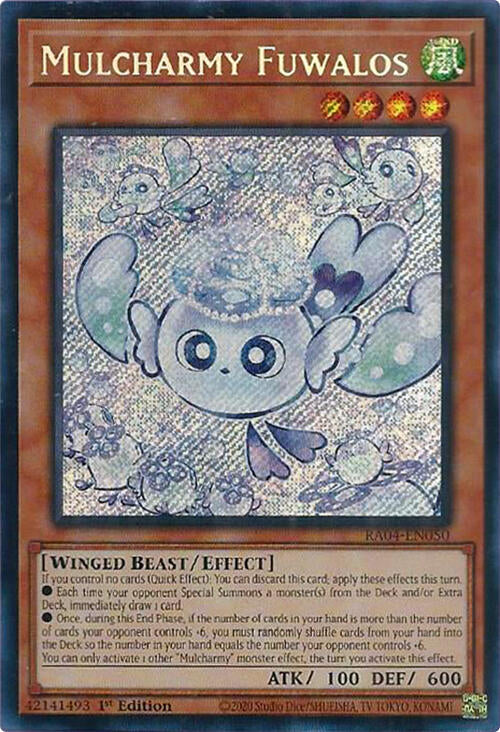 Mulcharmy Fuwalos [RA04-EN050] Secret Rare | Exor Games Truro
