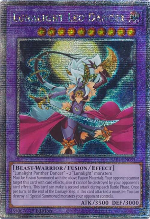 Lunalight Leo Dancer [RA04-EN053] Quarter Century Secret Rare | Exor Games Truro