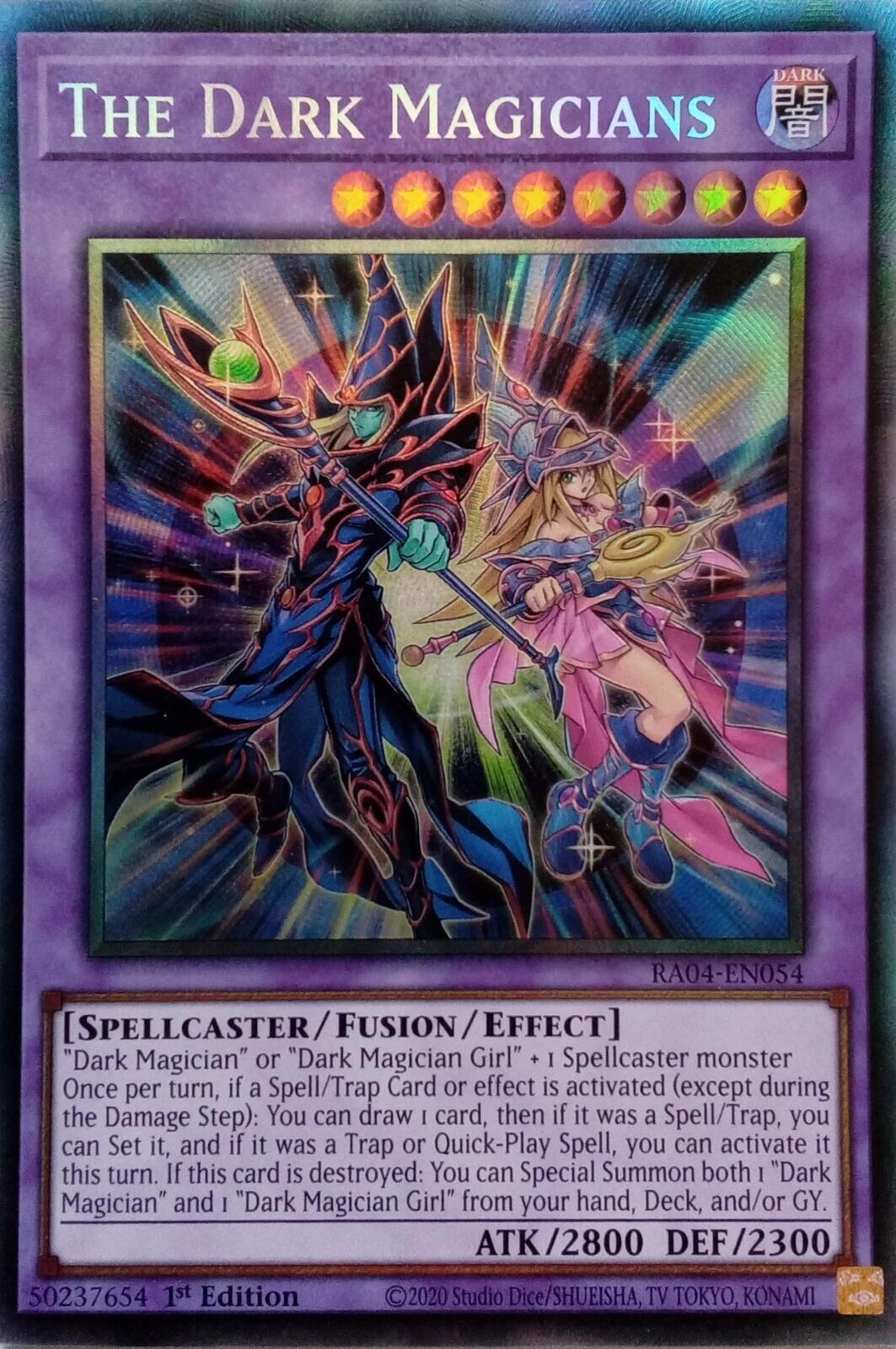 The Dark Magicians [RA04-EN054] Prismatic Collector's Rare | Exor Games Truro
