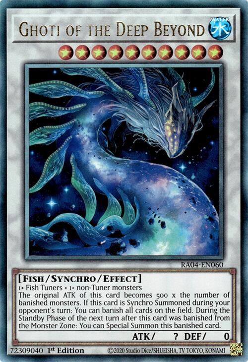 Ghoti of the Deep Beyond [RA04-EN060] Prismatic Ultimate Rare | Exor Games Truro