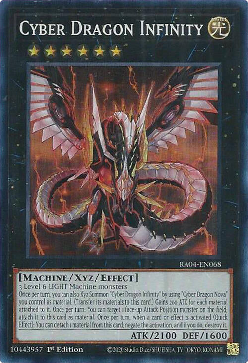 Cyber Dragon Infinity [RA04-EN068] Super Rare | Exor Games Truro
