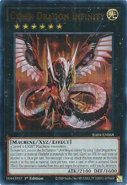 Cyber Dragon Infinity [RA04-EN068] Ultra Rare | Exor Games Truro