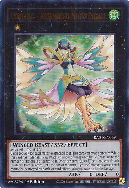 Lyrilusc - Assembled Nightingale [RA04-EN069] Ultra Rare | Exor Games Truro