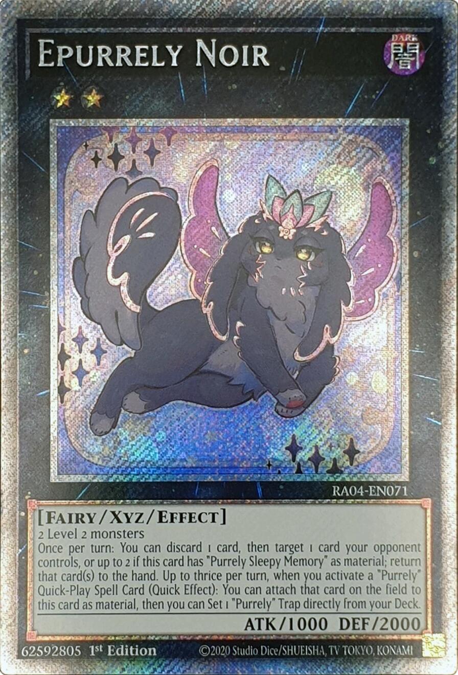 Epurrely Noir [RA04-EN071] Platinum Secret Rare | Exor Games Truro