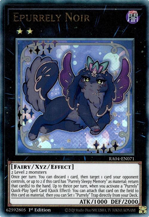 Epurrely Noir [RA04-EN071] Prismatic Ultimate Rare | Exor Games Truro